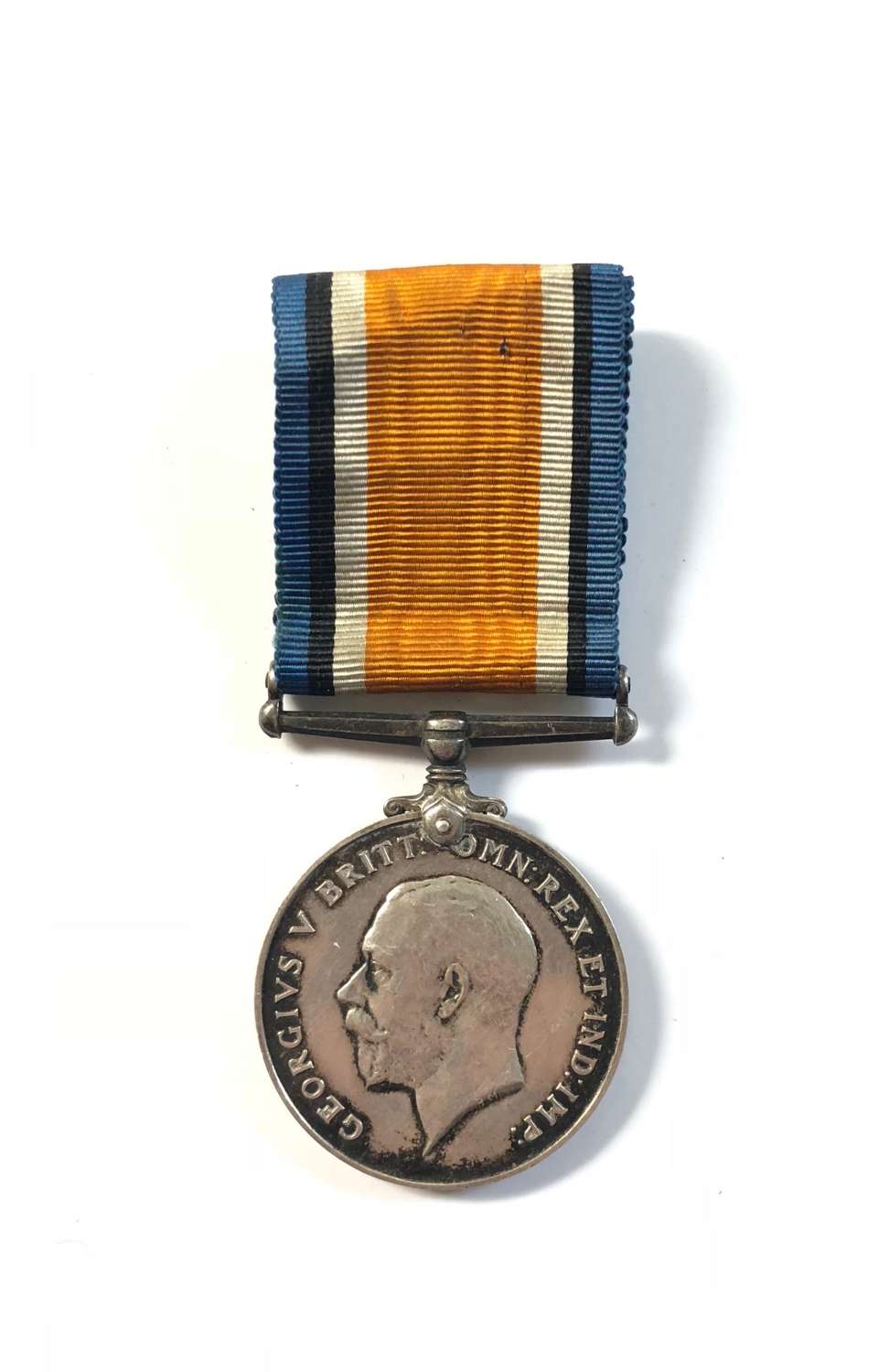 WW1 Royal Artillery British War Medal. Suicide Casualty Jamaica 1914