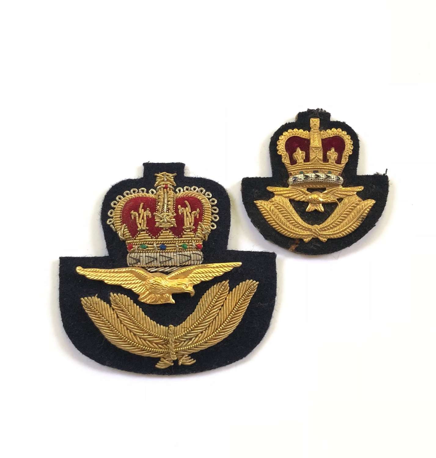 RAF Cold War Period Officer’s Cap & Beret Badge.