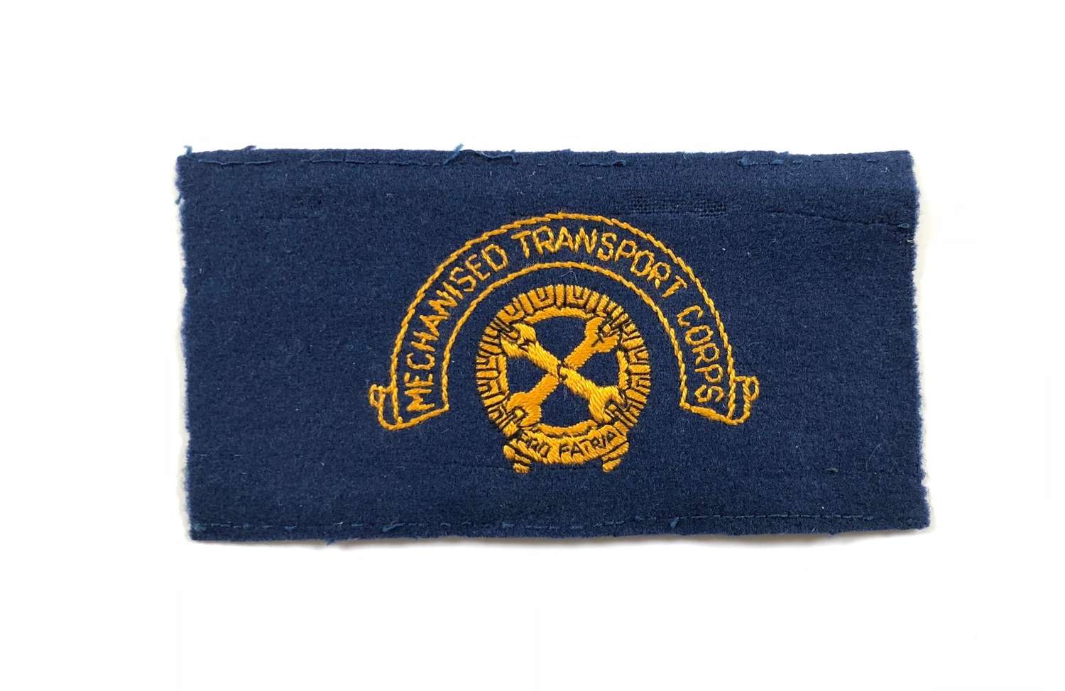 WW2 Mechanised Transport Corps MTTC women's Arm Badge.
