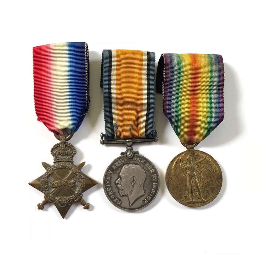WW1 British Red Cross & St. John 1914/15 Star Group of Medals.