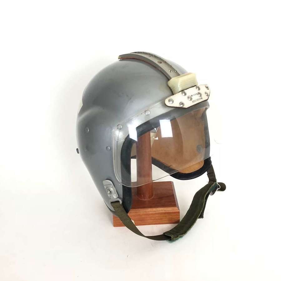 RAF Cold War MKIA Night Flying Bone Dome Helmet.