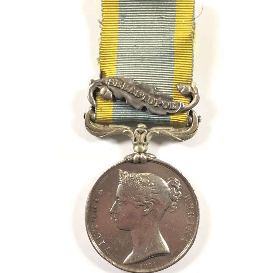 Royal Marines Crimea Medal, clasp “Sebastopol”