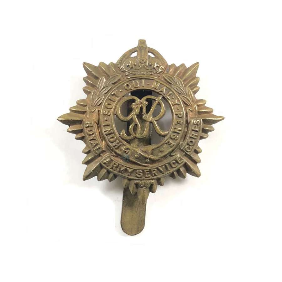 WW2 Royal Army Service Corps Cap Badge.