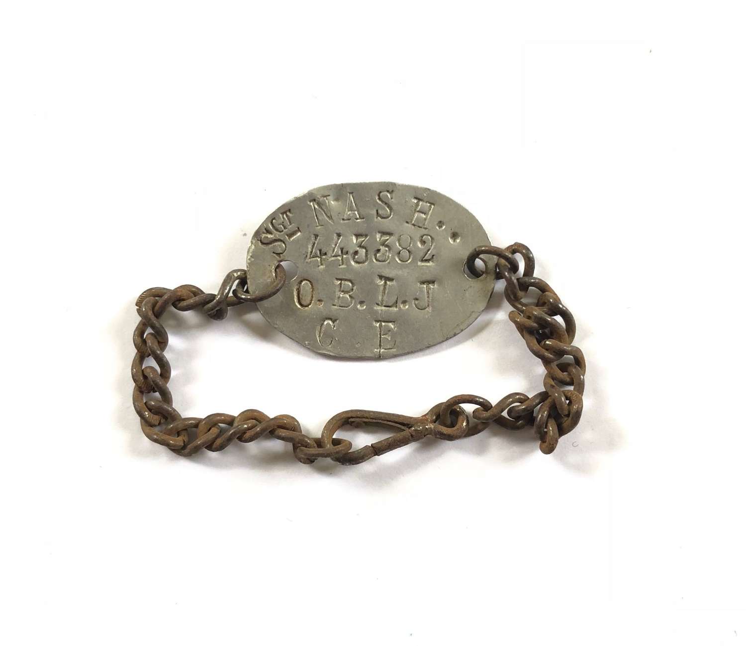 WW1 Ox & Bucks Light Infantry ID Bracelet.