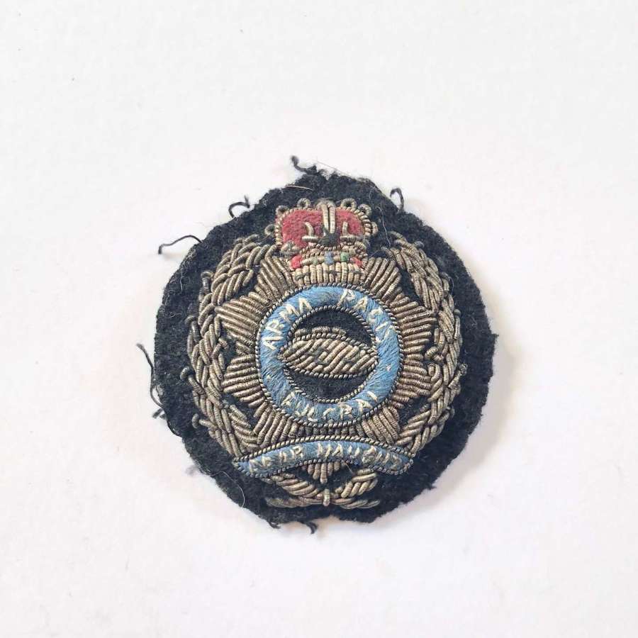 North Somerset & Bristol Yeomanry Officer’s Bullion Beret Badge.