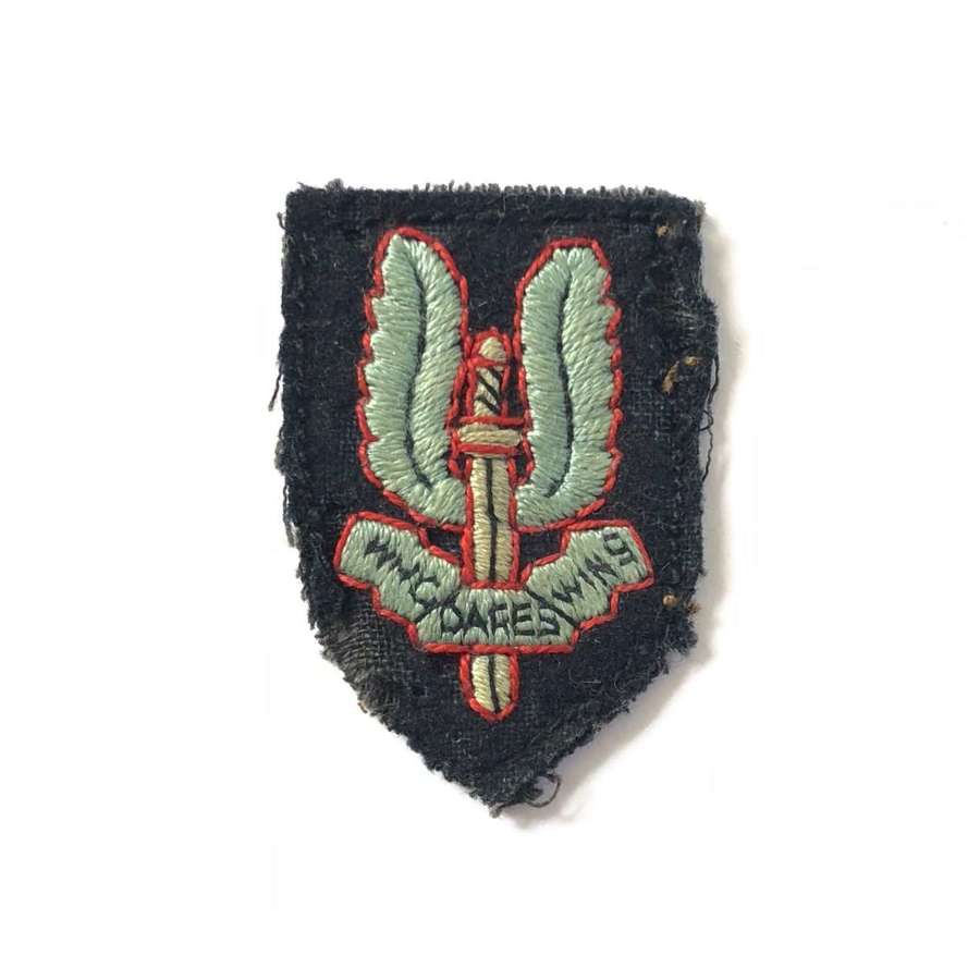 WW2 Period Special Air Service SAS Cloth Beret Badge.