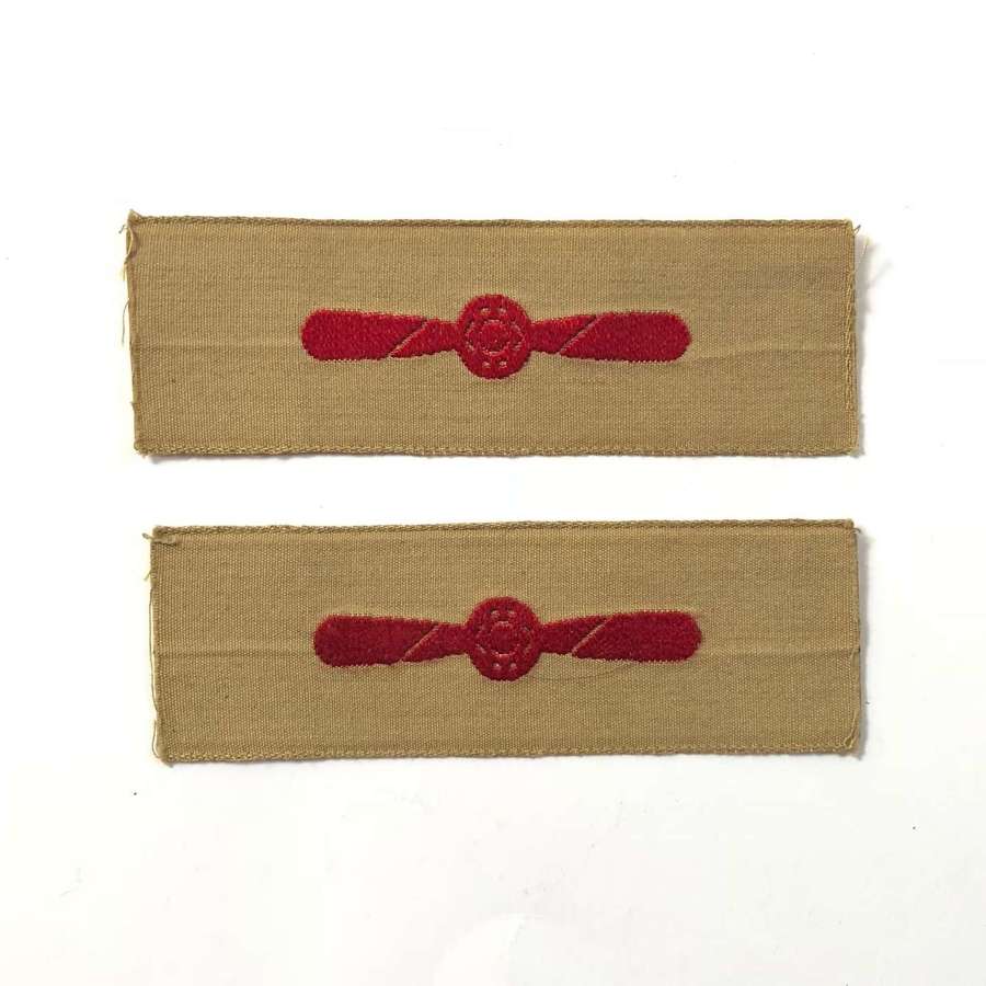 RAF  / WAAF KD Uniform LAC Rank Badges.