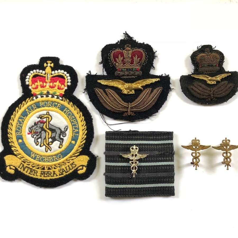 Cold War Period RAF Hospital Wegberg Cloth Badges.