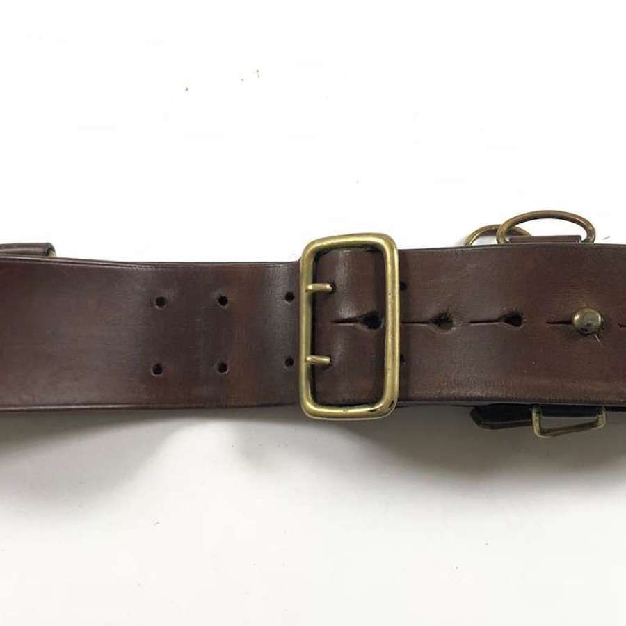 WW2 Period Officer’s Sam Brown Belt by Simpsons London.
