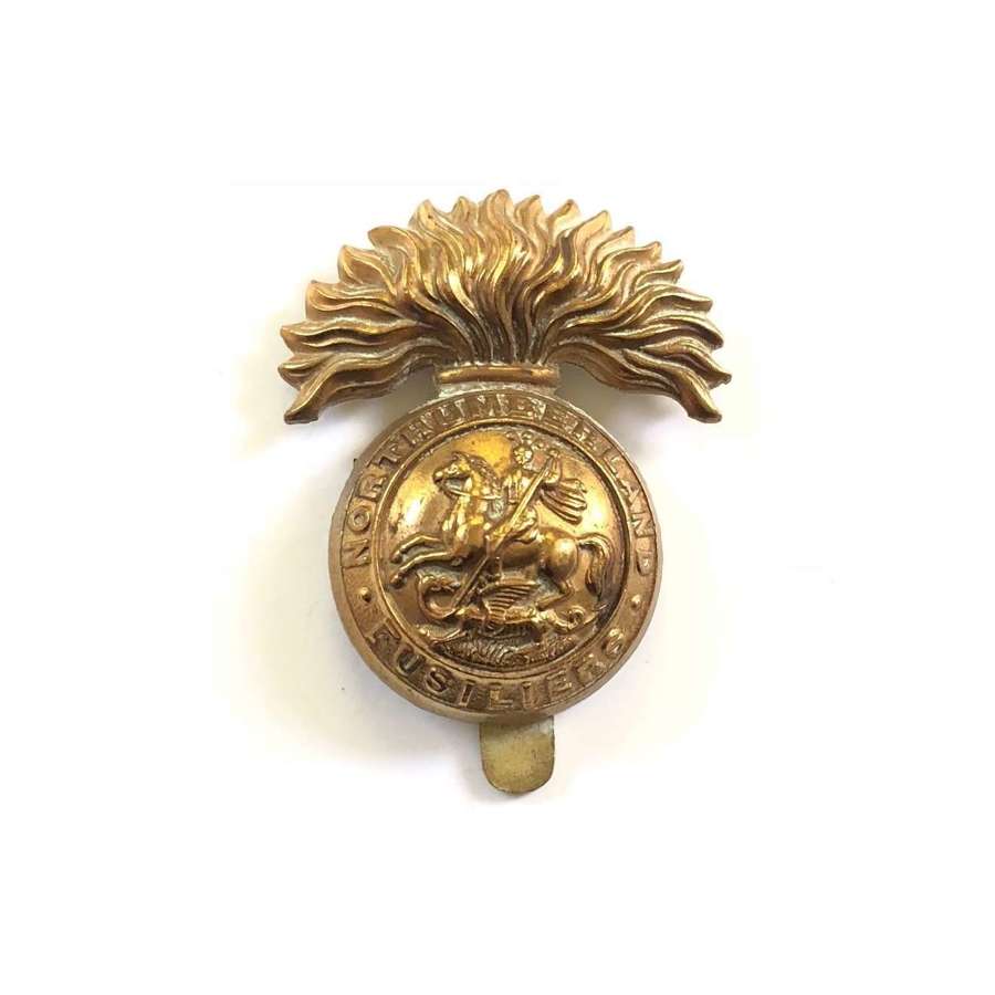 WW1 Pattern Northumberland Fusiliers Cap Badge.