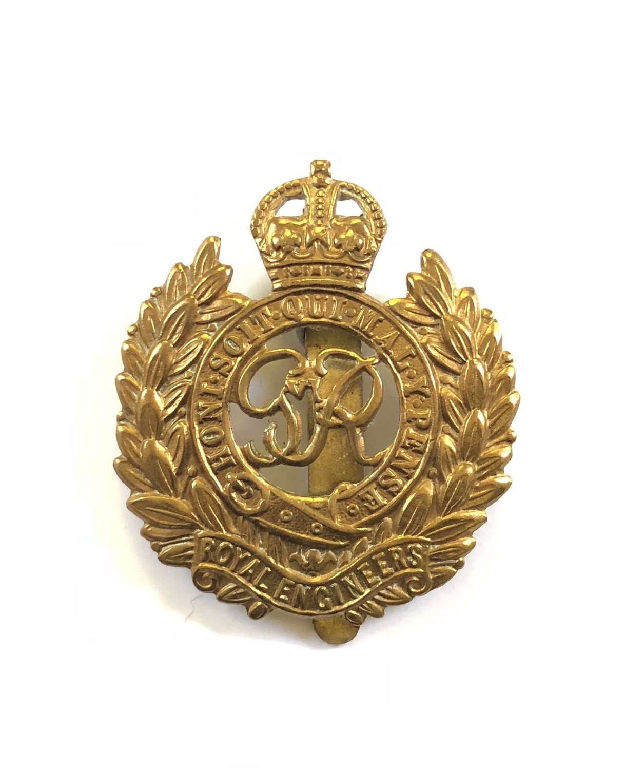 WW2 Pattern Royal Engineers Cap Badge.