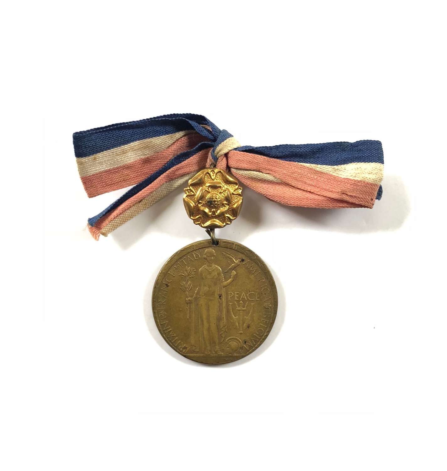 WW1 Peace 1919 Medallion Medal.