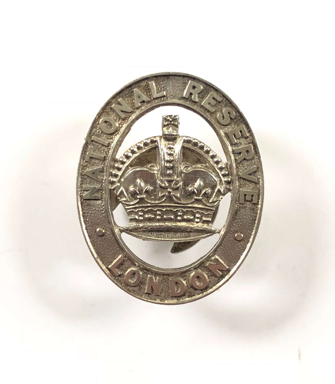 London National Reserve  Hallmarked Silver Badge