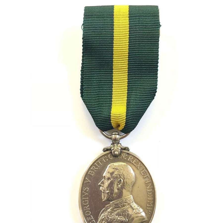 3rd County of Yeomanry Territorial Force Efficiency Medal.