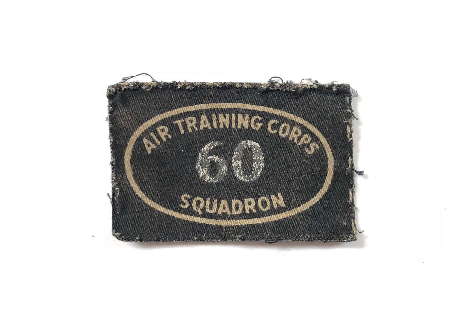 WW2 Period 60 (Leek Staffordshire) ATC Printed Shoulder Title.