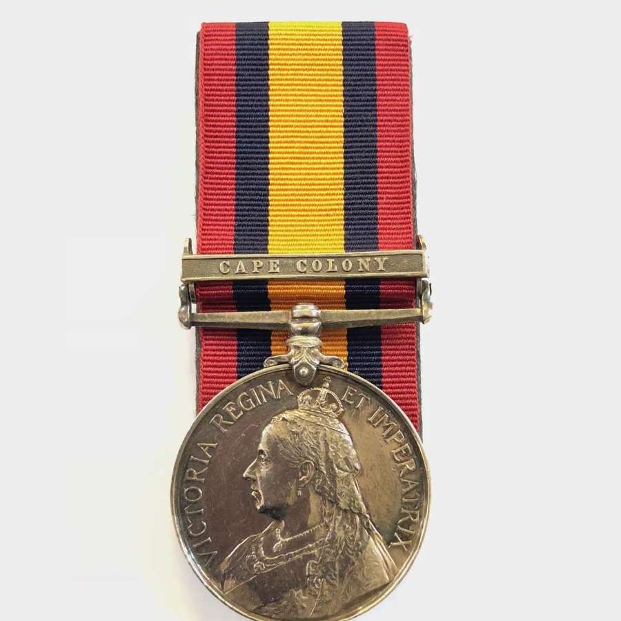 Boer War  Brabant’s Horse, Queen South Africa Medal.