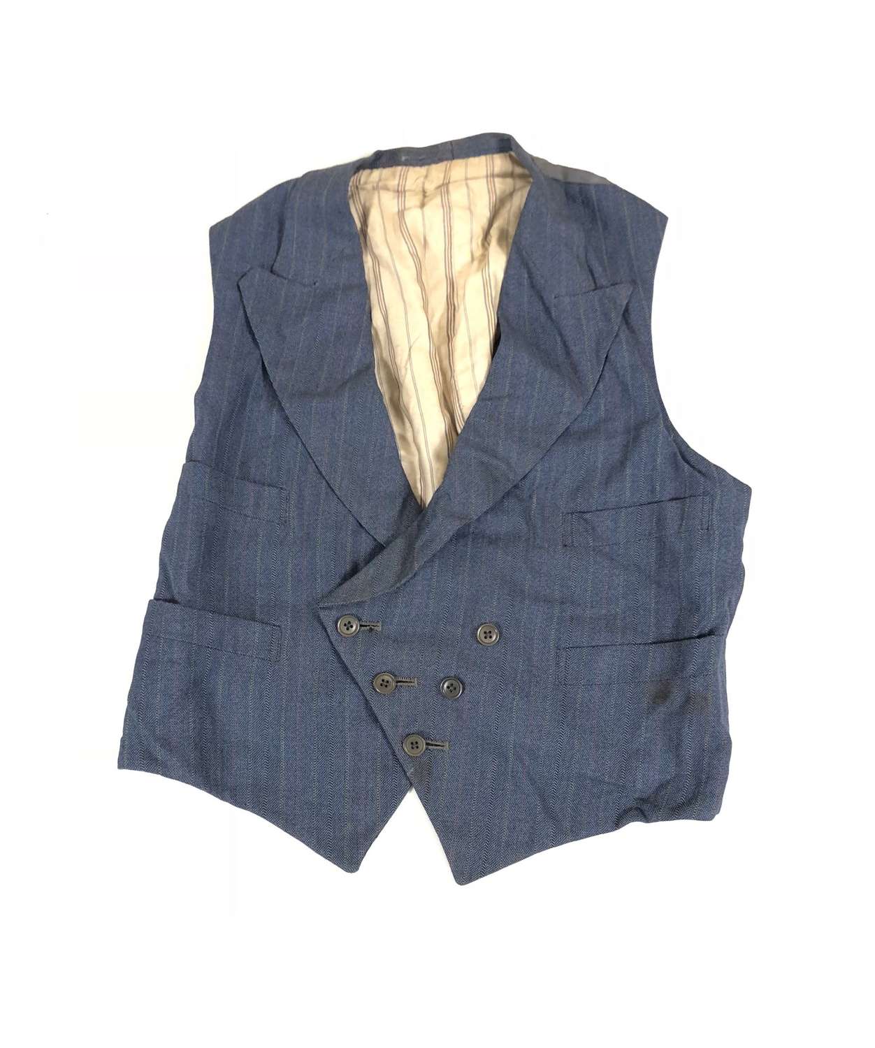 WW2 Vintage Waistcoat Possibly Demob Suit.