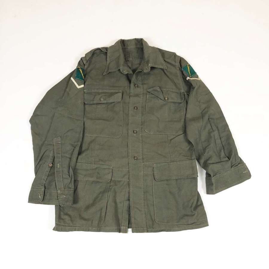 WW2 1945 Dated Jungle Green Bush Jacket.