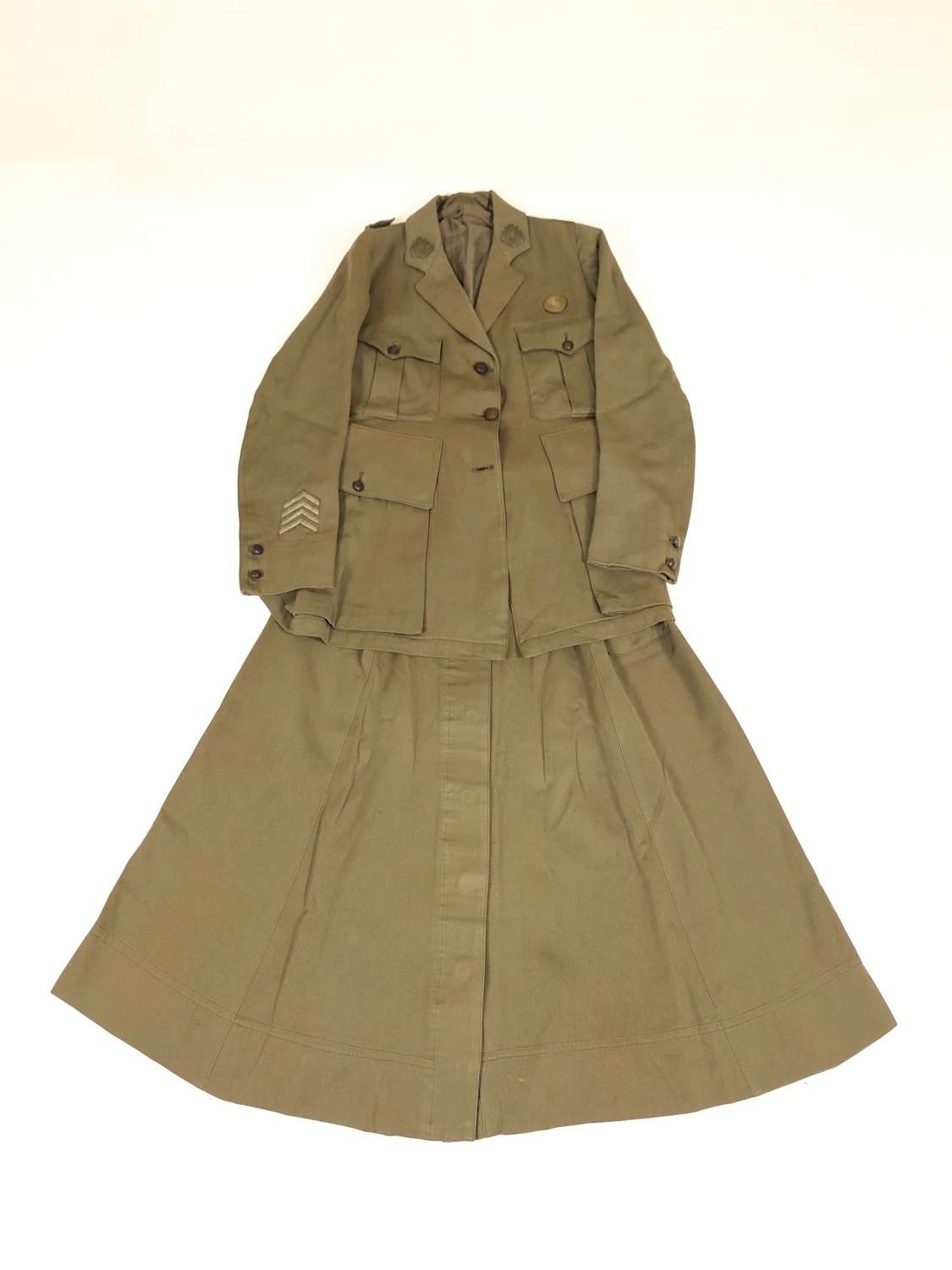 WW1 Women's Voluntary Reserve Tunic & Skirt.