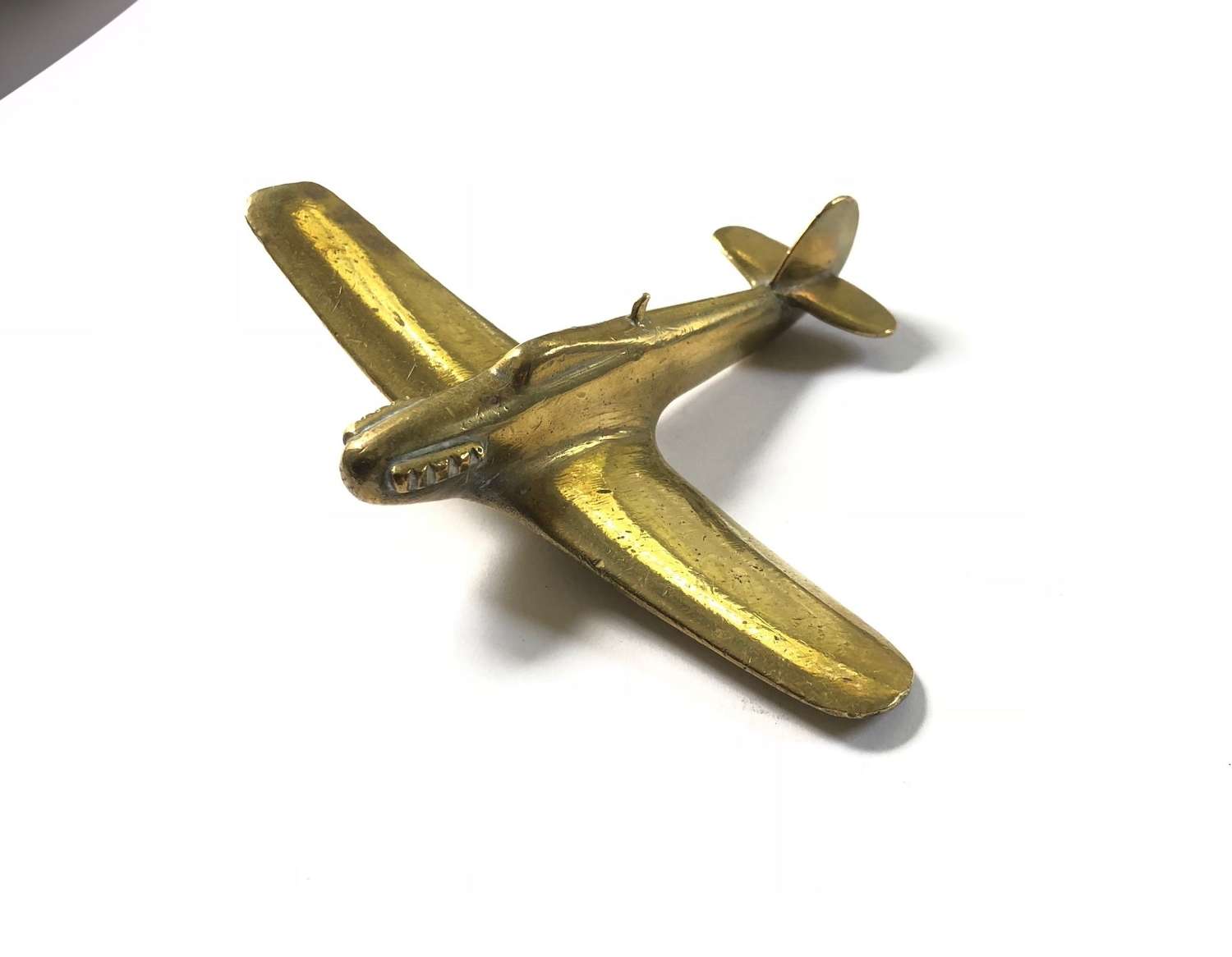 WW2 Trench Art Fighter Aircraft