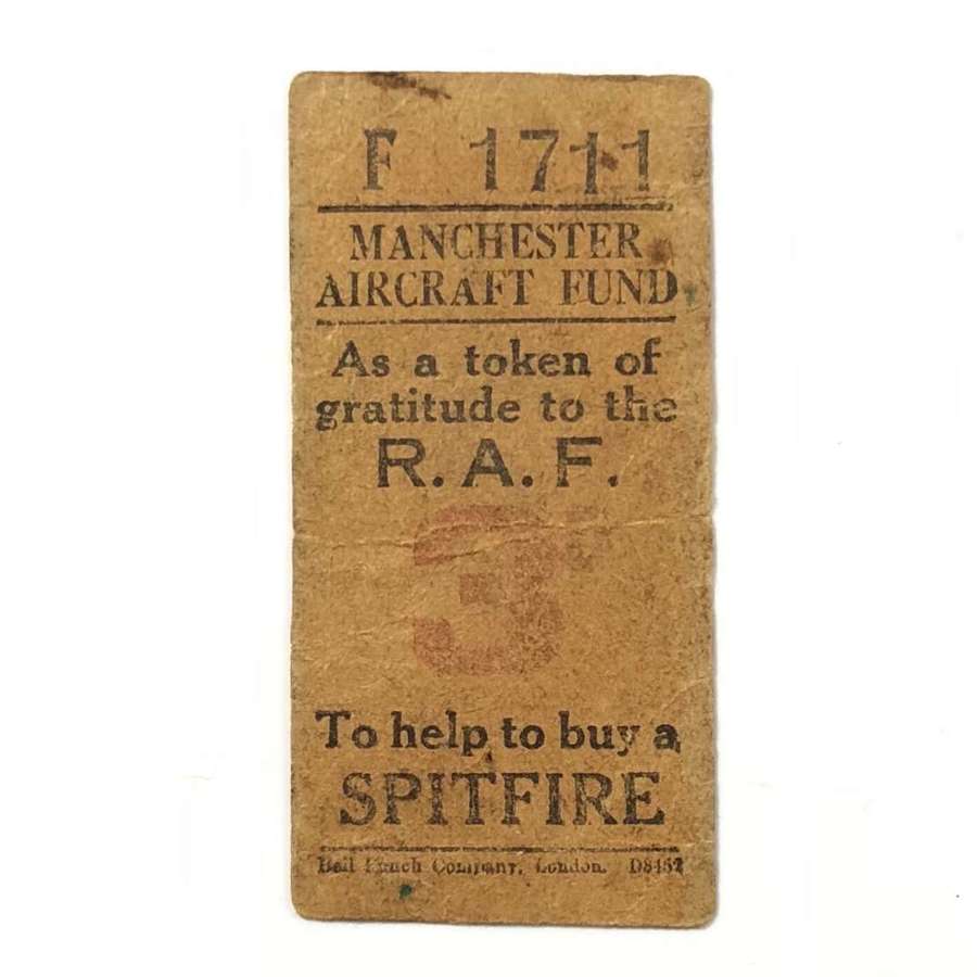 WW2 Manchester Aircraft Fund Buy a Spitfire.