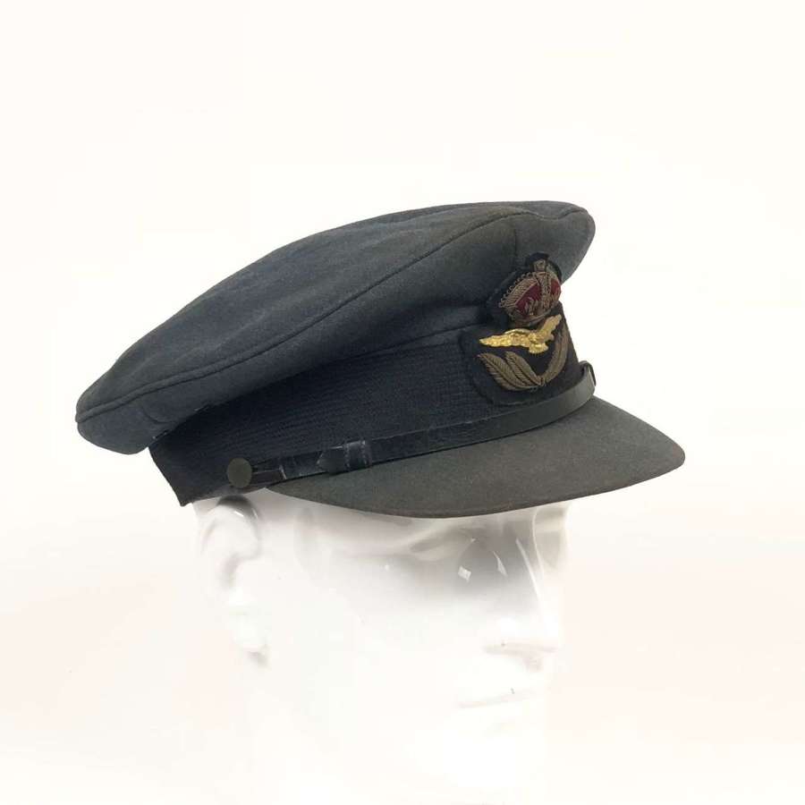 WW2 RAF Officer’s Cap by Gieves Ltd of London.