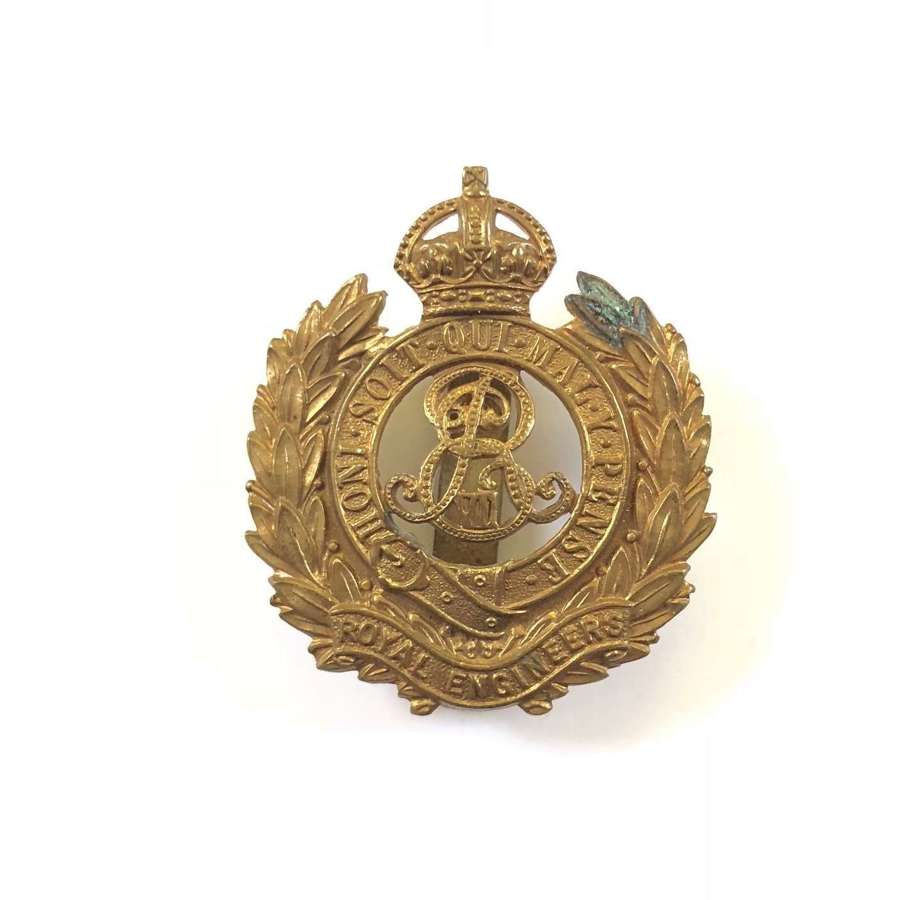 Royal Engineers EVIIR Other Rank’s Cap Badge.
