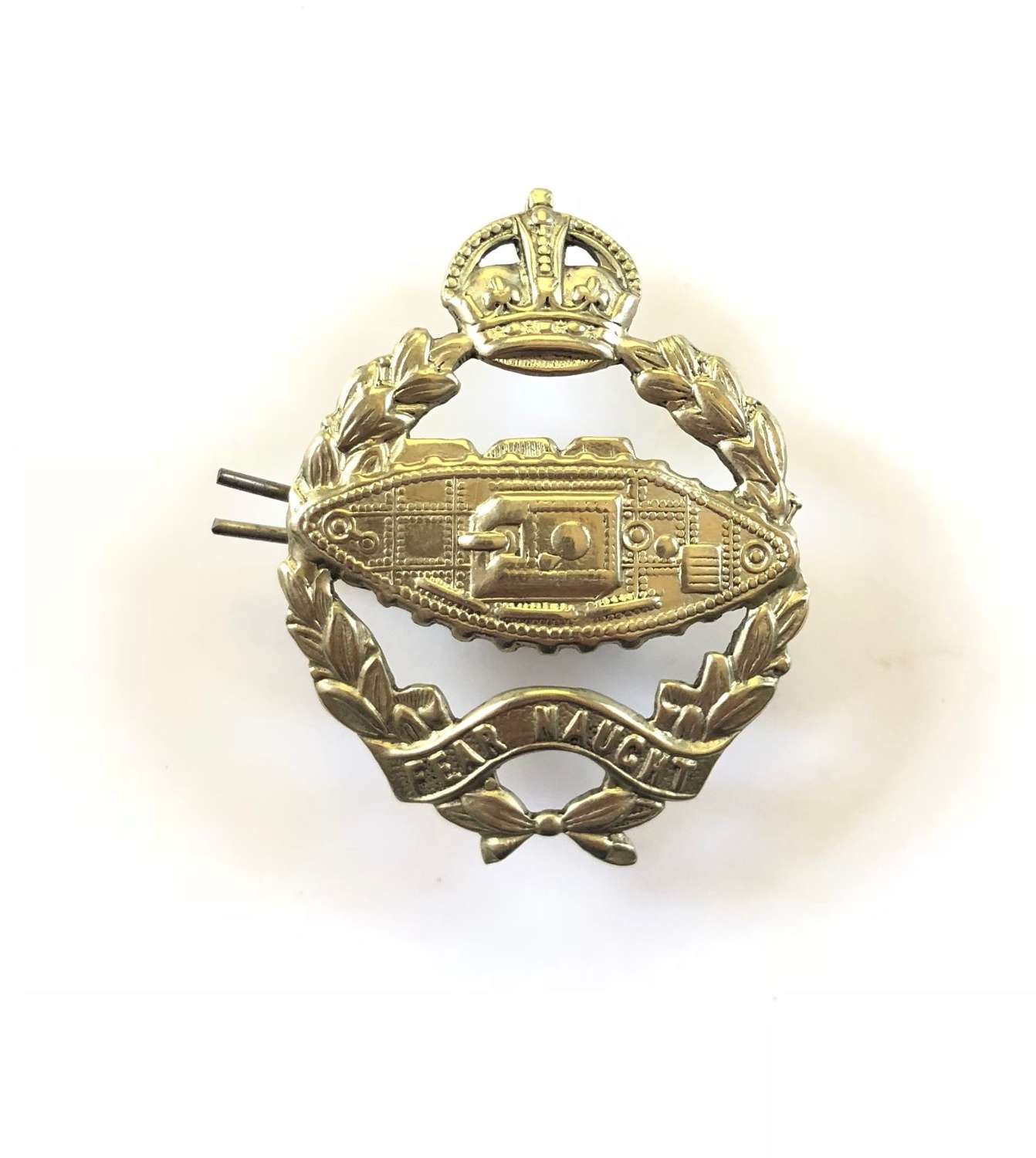 WW2 Tank Regiment Cap / Beret Badge.