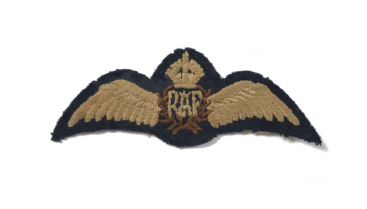 WW2 RAF Pilot Wings Mid War Style Flat.