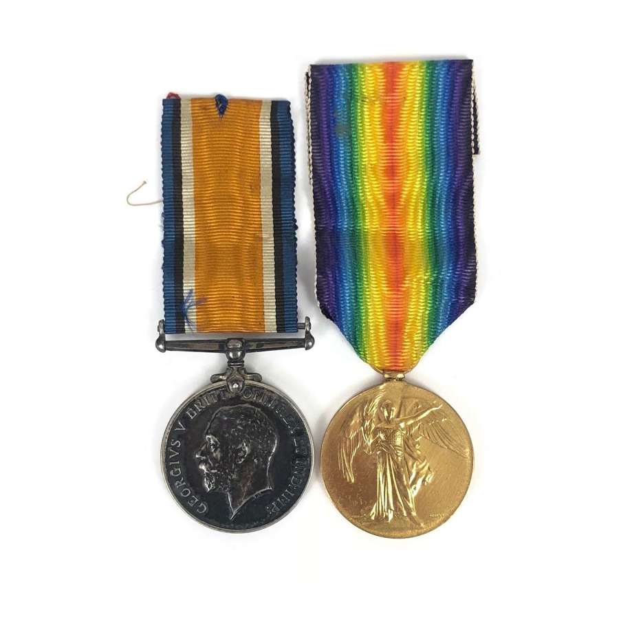 Grenadier Guards WW1 Medal Pair.