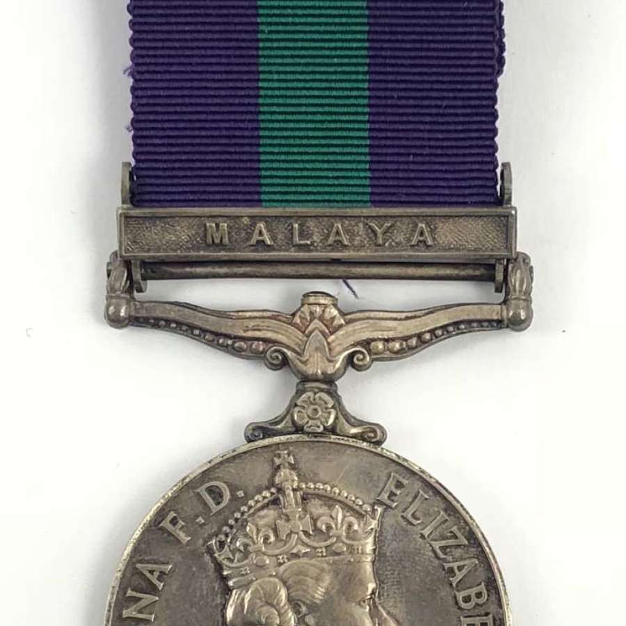 RAF Officer General Service Medal Clasp “Cyprus”.