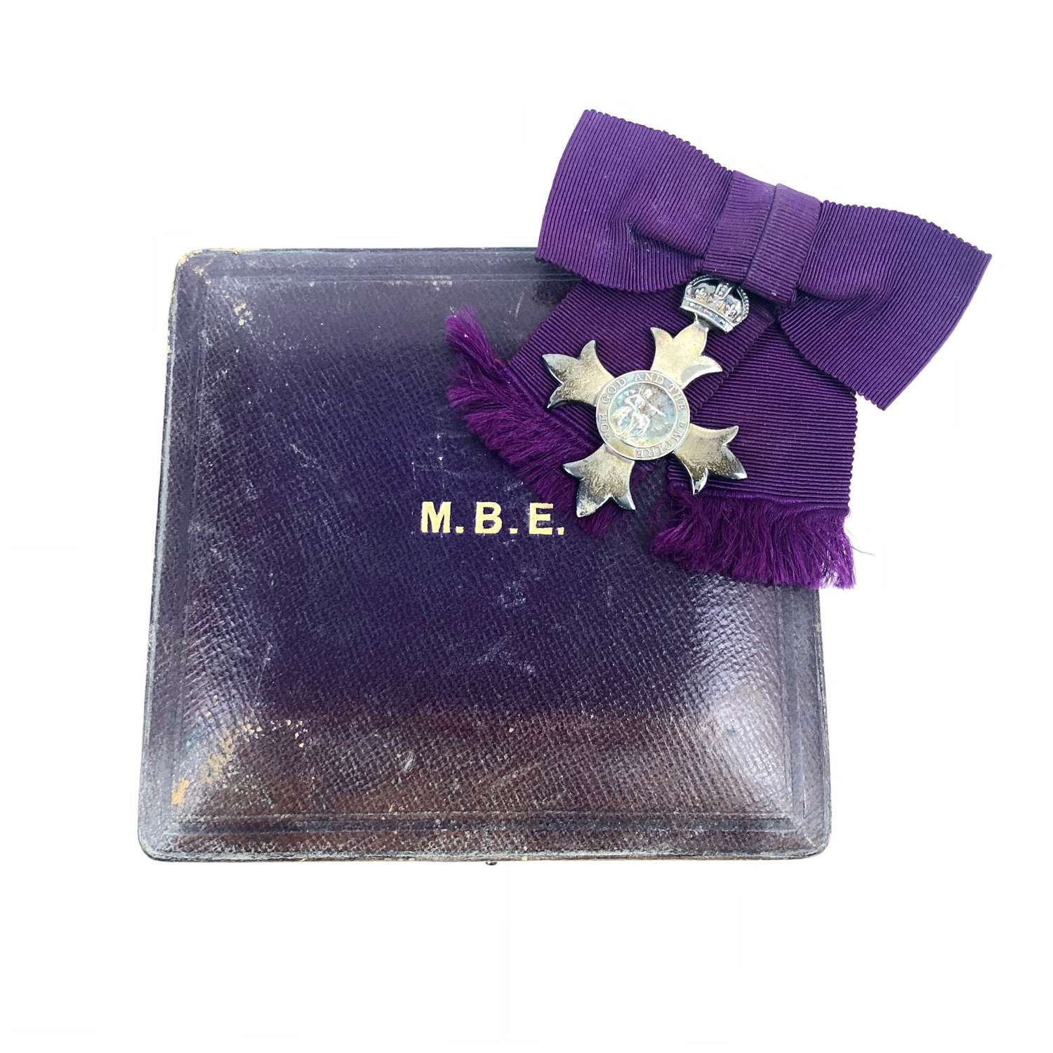 WW1 1918 Member of the British Empire MBE Ladies Badge Medal