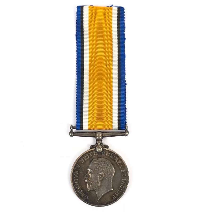 WW1 10th Bn Loyal North Lancashire Regiment Casualty Medal.