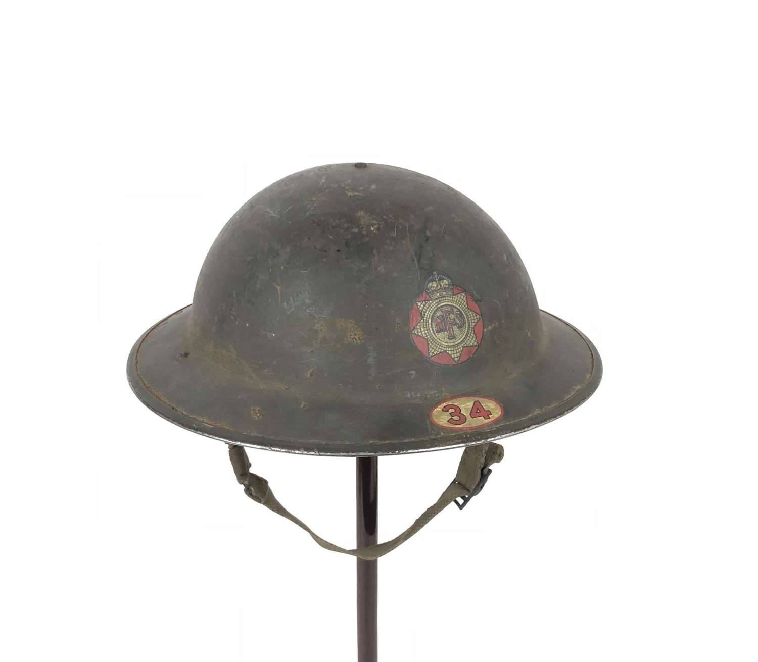 WW2 National Fire Service Ealing London Blitz Period Helmet.