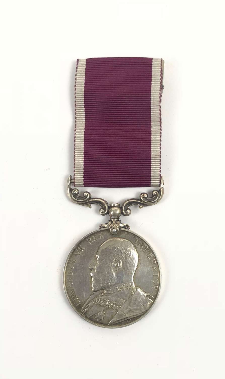 Gloucestershire Regiment Edward VII Long Service Medal Drummer Unusual