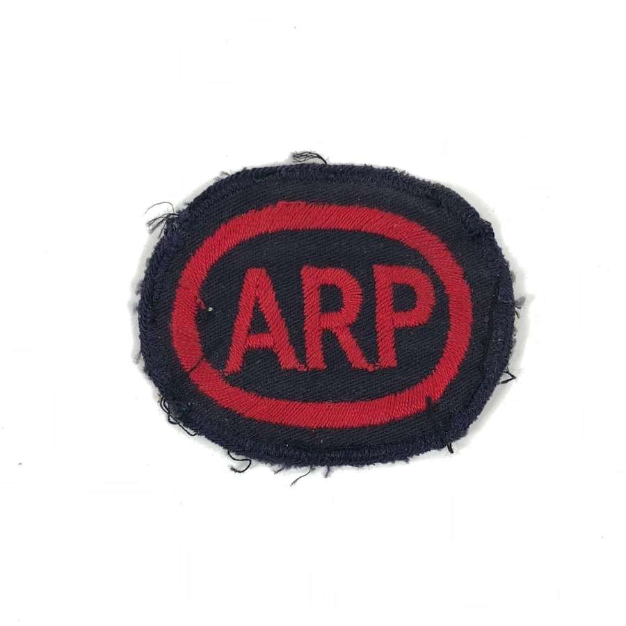 WW2 Home Front ARP Uniform Badge.