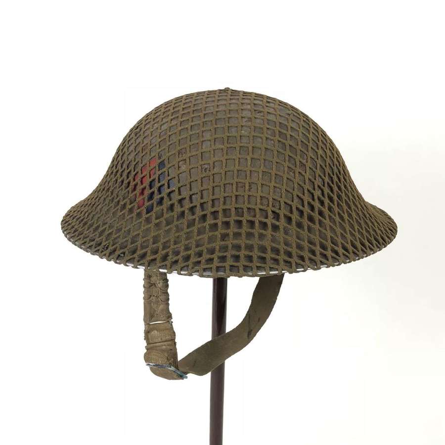 WW2 1940 Battle of France Royal Artillery Helmet.