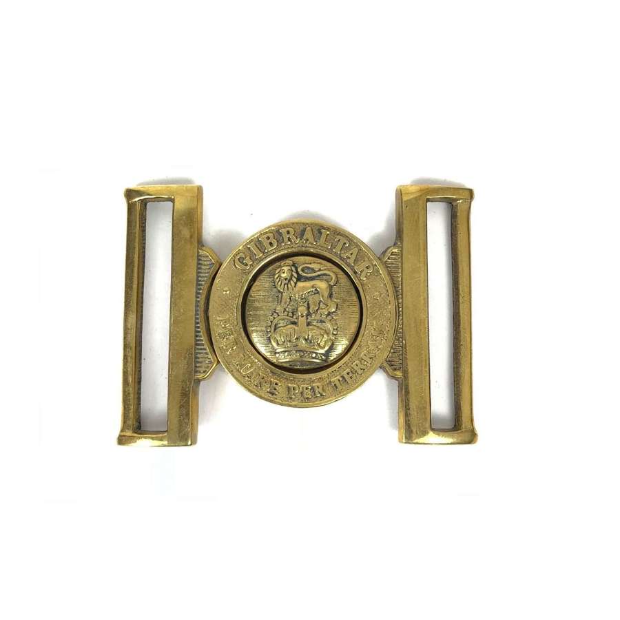 Royal Marines EIIR Brass Waist Belt Clasp.
