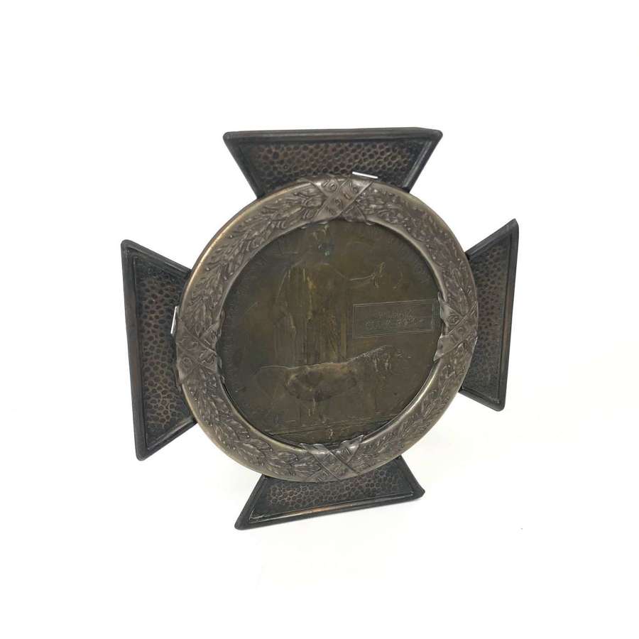 WW1 1/6th Bn Black Watch Memorial Plaque Unique Name