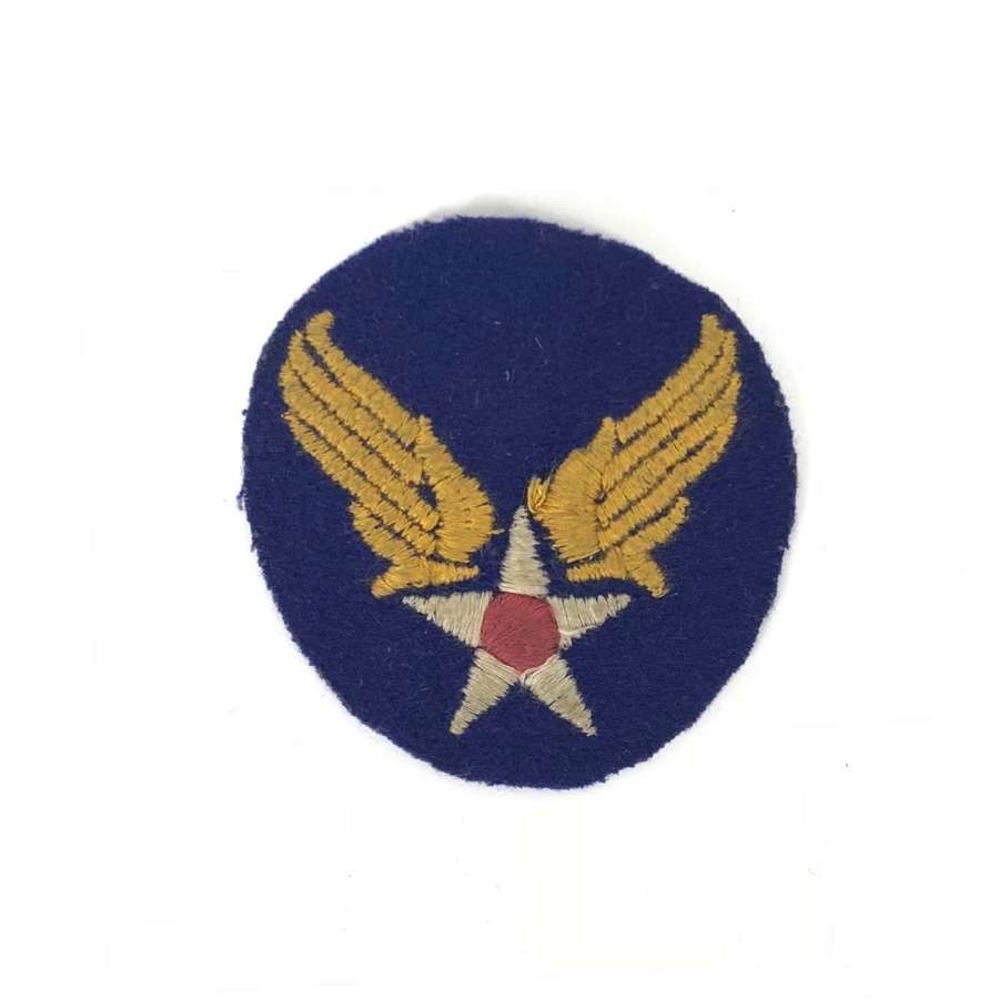 WW2 US Air Force Embroidered Shoulder Badge.