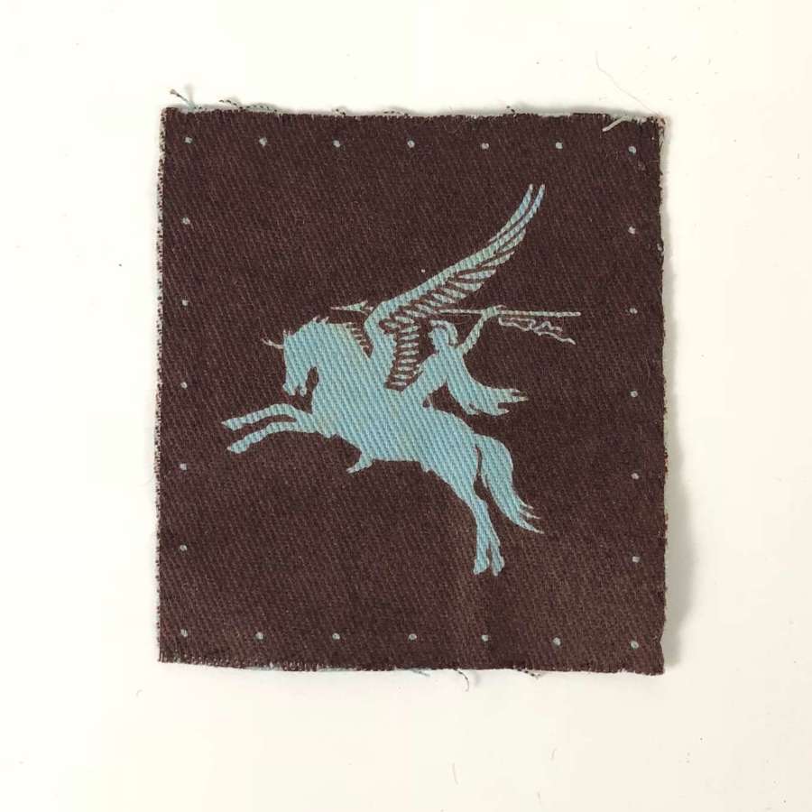 WW2 Airborne Forces Printed Pegasus Badge Unissued.