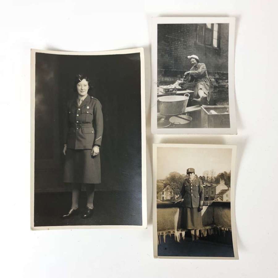 WW2 ATS Original Photographs.