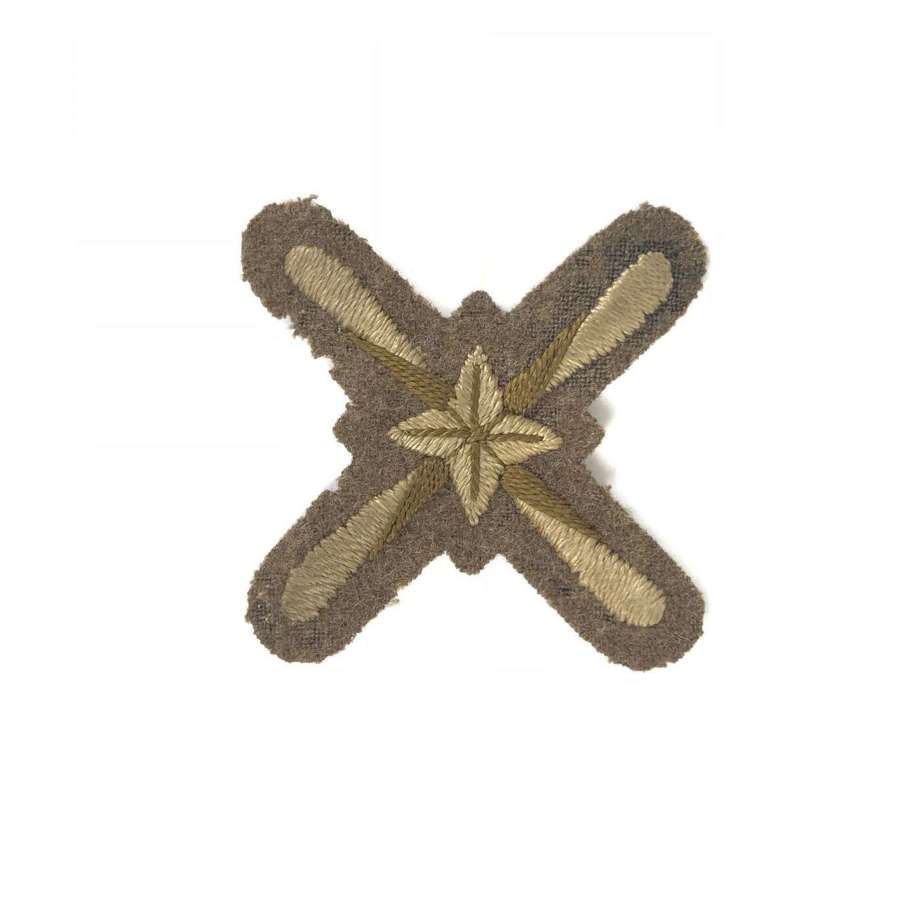 WW1 RFC Royal Flying Corps Flight Sergeant Propellor Badge.