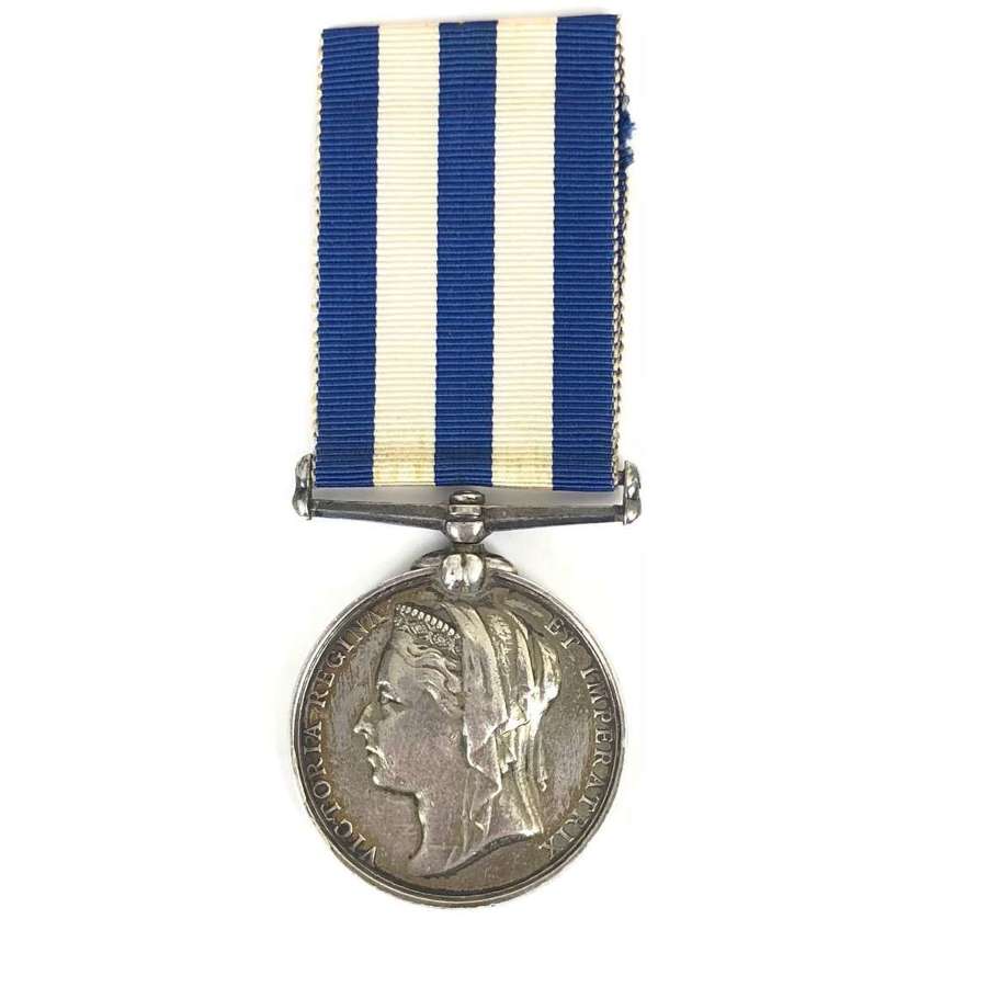 Royal Navy HMS Iris Ship’s Corporal Egypt Medal.