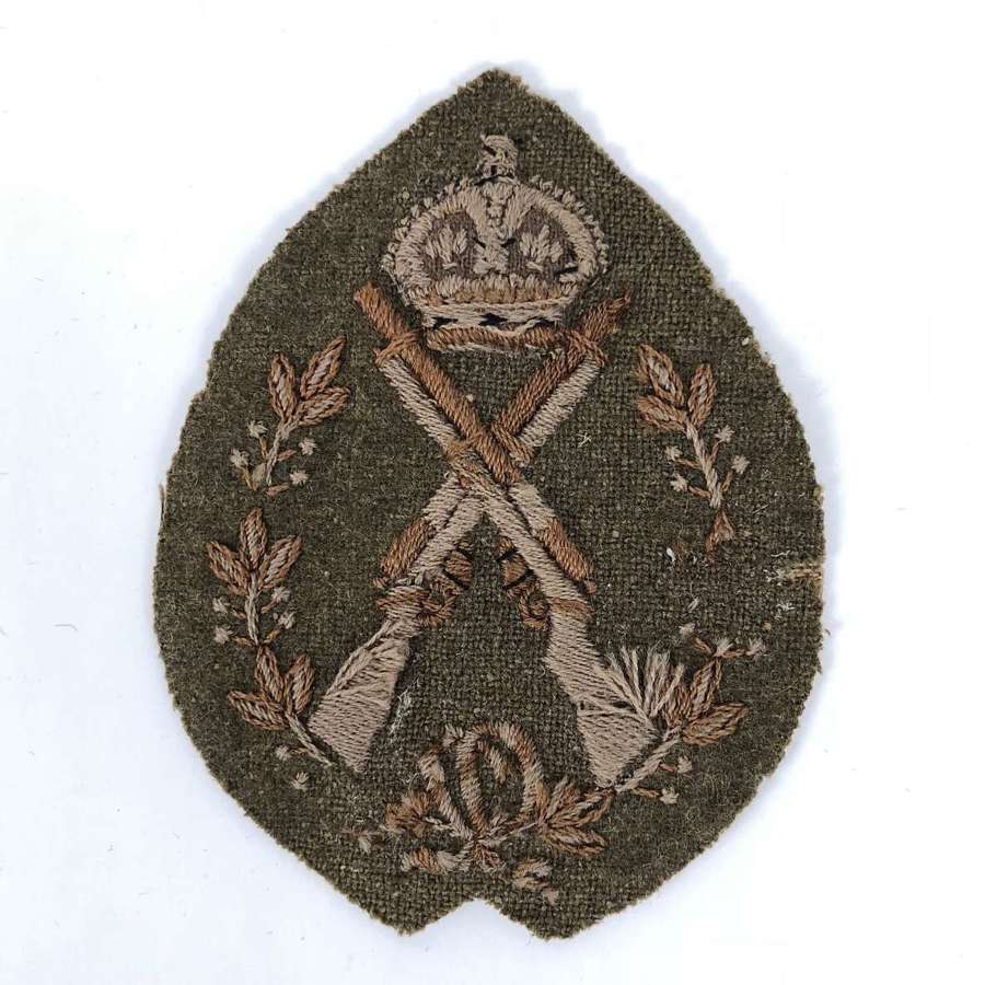 British Army Sergeant Best Shot Regiment or Battalion Badge.