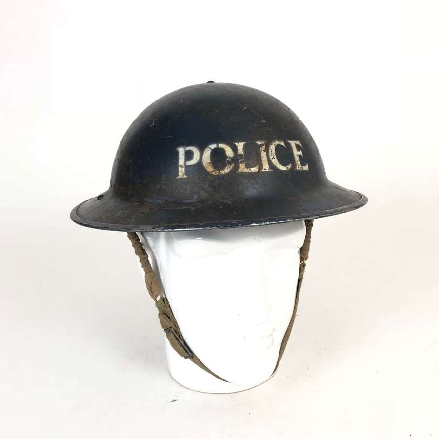 WW2 1941 Home Front Police Helmet.