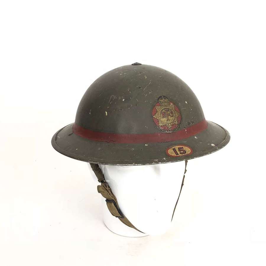 WW2 Home Front 1939 National Fire Service Taplow Area 15 Helmet