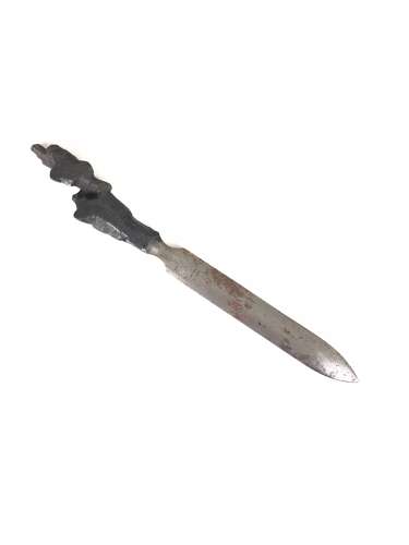 WW2 London Blitz Home Front Large Shrapnel Letter Opener.