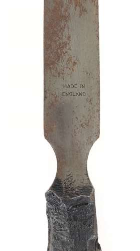 WW2 London Blitz Home Front Large Shrapnel Letter Opener.