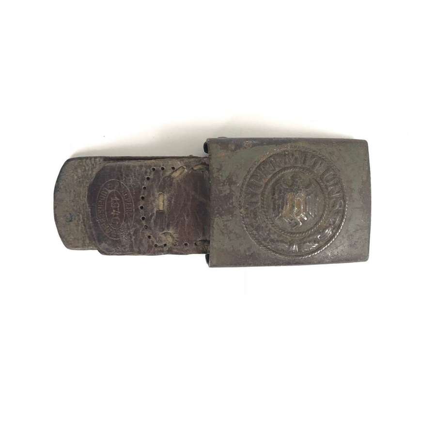 WW2 1940 German Army Enlisted Mans Belt Buckle.